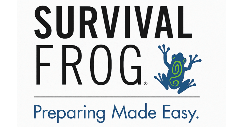 Top Survival Frog gear for bug-out bags including water filter straw, bivvy, and emergency survival tools